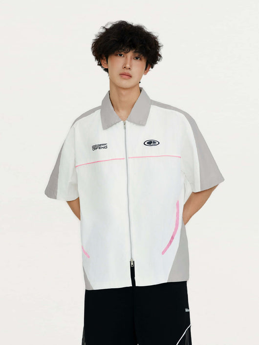 Camisa Manga Corta con Estampado de Letras a Juego - Image 58