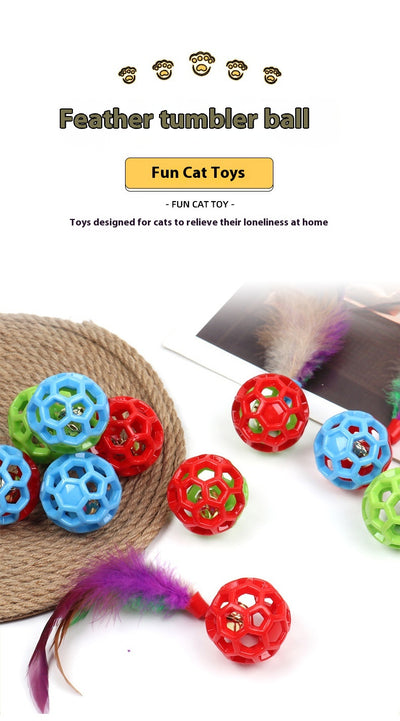 Juguete Pelota Hueca Resistente para Perros y Gatos - Caucho TPR Bicolor - Image 12