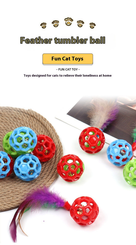Juguete Pelota Hueca Resistente para Perros y Gatos - Caucho TPR Bicolor - Image 12