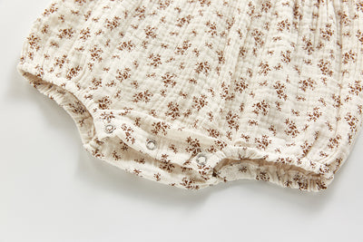 Bodys de Bebé Niña Otoño con Cuello Amplio y Estampado Floral - Image 8