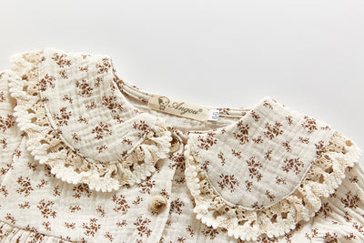 Bodys de Bebé Niña Otoño con Cuello Amplio y Estampado Floral - Image 10