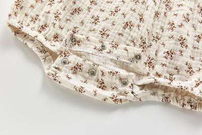 Bodys de Bebé Niña Otoño con Cuello Amplio y Estampado Floral - Image 12