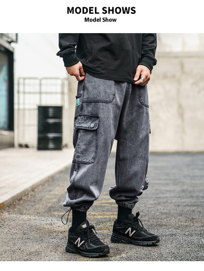 Pantalones Jeans Holgados Zanahoria para Hombre - Estilo Casual - Image 22