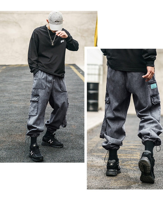 Pantalones Jeans Holgados Zanahoria para Hombre - Estilo Casual - Image 26