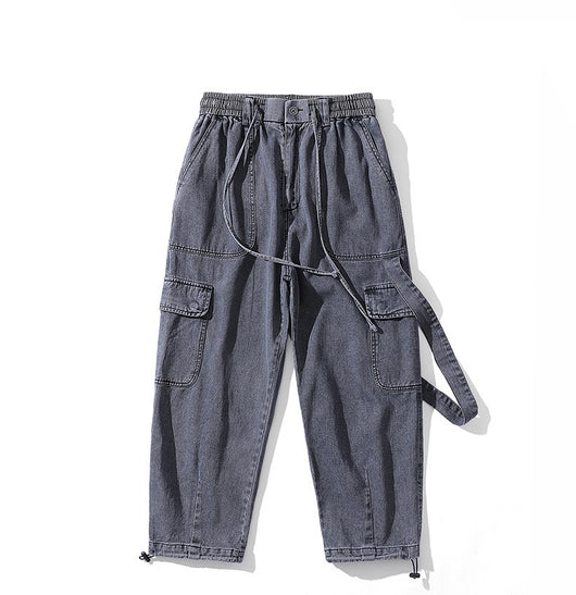 Pantalones Jeans Holgados Zanahoria para Hombre - Estilo Casual - Image 37