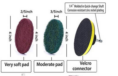 Cepillo Eléctrico Multifunción para Limpieza de Pisos y Llantas - Image 26