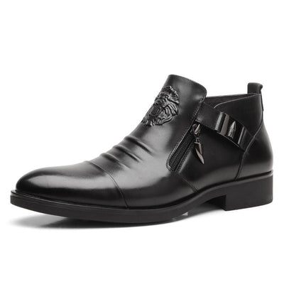 Botas Vaqueras para Hombre con Tacón Herradura y Grabado Reversible - Image 18