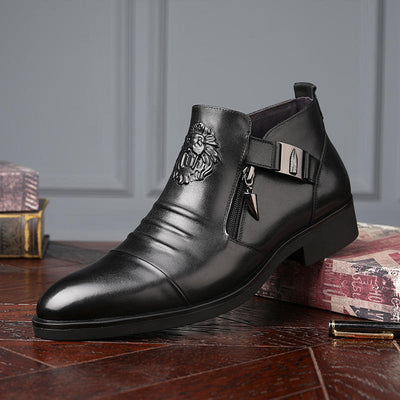 Botas Vaqueras para Hombre con Tacón Herradura y Grabado Reversible - Image 25
