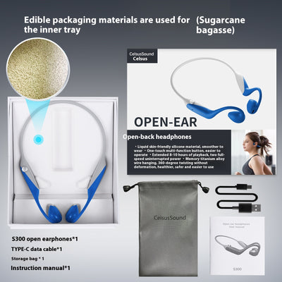 Auriculares Deportivos Bluetooth de Conducción Ósea y Aérea - Image 28