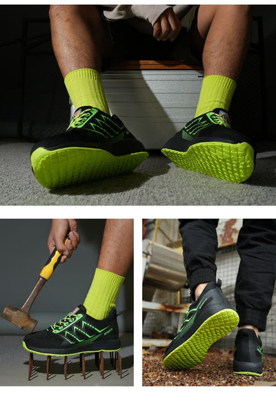 Zapatos de Protección Laboral Ultraligeros Antiaplastamiento y Antipunción - Image 10