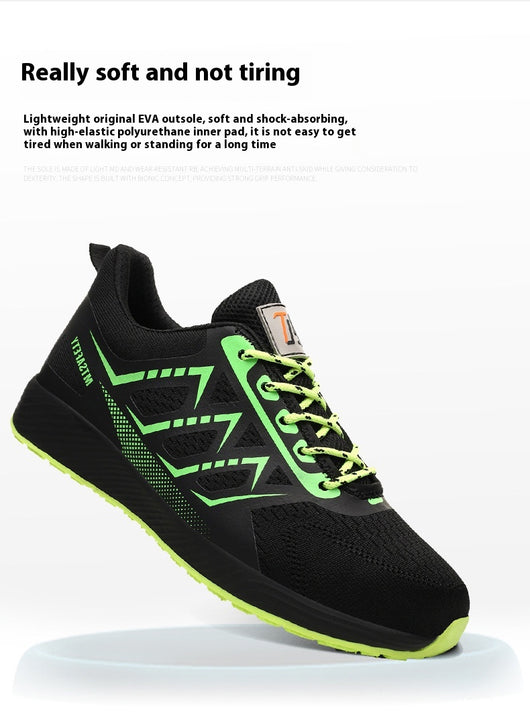 Zapatos de Protección Laboral Ultraligeros Antiaplastamiento y Antipunción - Image 11