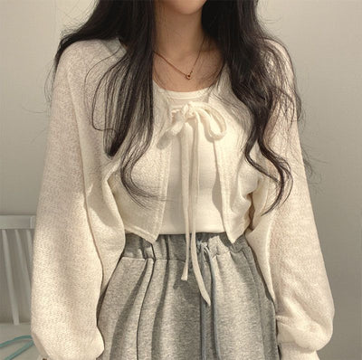 Cardigan de Protección Solar Corto para Mujer - Image 17