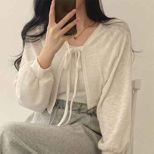 Cardigan de Protección Solar Corto para Mujer - Image 20