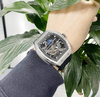Reloj Mecánico Automático para Hombre con Esfera Hueca y Cristal Luminoso - Image 18