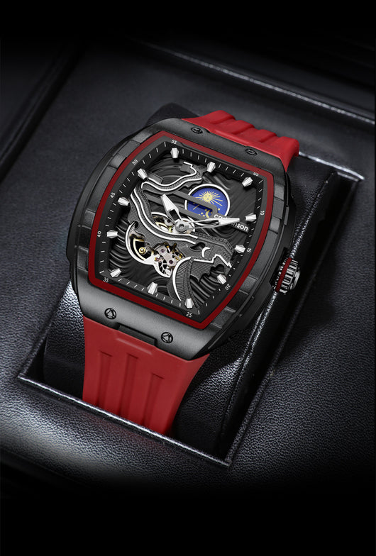 Reloj Mecánico Automático para Hombre con Esfera Hueca y Cristal Luminoso - Image 20