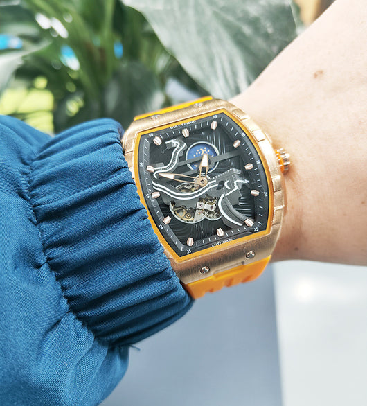 Reloj Mecánico Automático para Hombre con Esfera Hueca y Cristal Luminoso - Image 21