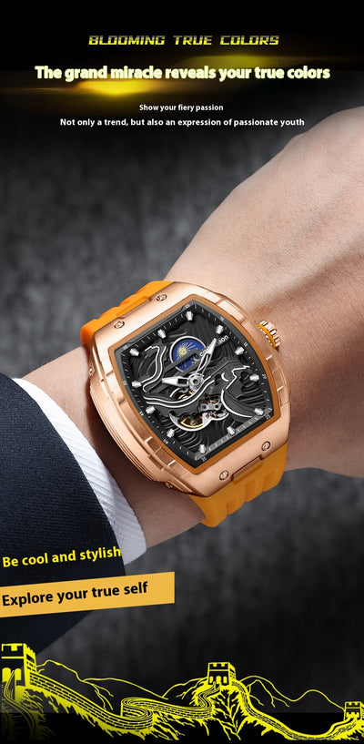 Reloj Mecánico Automático para Hombre con Esfera Hueca y Cristal Luminoso - Image 24