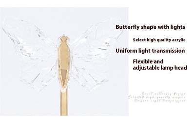 Lámpara de Mesa Mariposa para Dormitorio - Luz Ambiental Creativa - Image 15