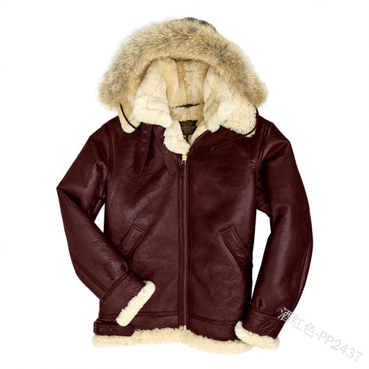 Abrigo Acolchado para Hombre con Cuello de Pelaje Integrado - Image 17