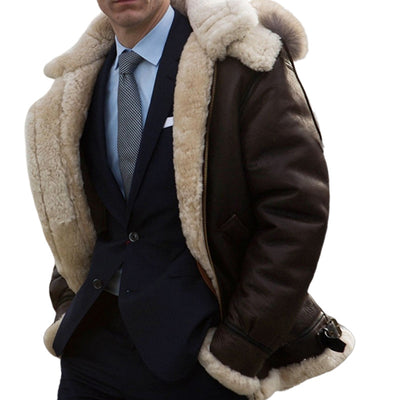 Abrigo Acolchado para Hombre con Cuello de Pelaje Integrado - Image 22
