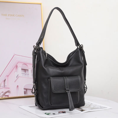 Bolso de Hombro Multifuncional en Cuero Genuino para Mujer - Image 20