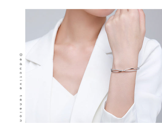 Pulsera de Plata Esterlina 925 con Diamantes y Cierre Ajustable - Diseño Elegante - Image 21