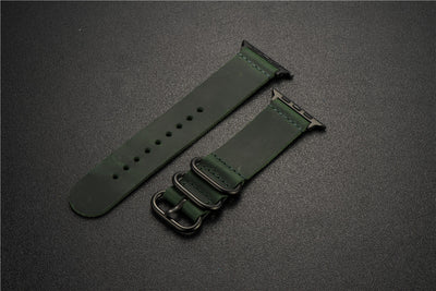 Correa de Reloj Nubuck con Hebilla de Tres Anillos - Image 15