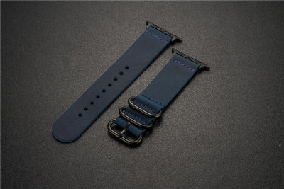 Correa de Reloj Nubuck con Hebilla de Tres Anillos - Image 16