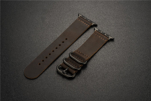 Correa de Reloj Nubuck con Hebilla de Tres Anillos - Image 17