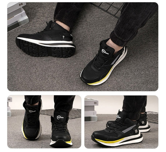 Zapatos de Protección Laboral Antiaplastamiento y Antipenetración para Sitios de Construcción - Image 11