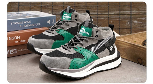 Zapatos de Protección Laboral Antiaplastamiento y Antipenetración para Sitios de Construcción - Image 12