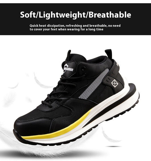 Zapatos de Protección Laboral Antiaplastamiento y Antipenetración para Sitios de Construcción - Image 16
