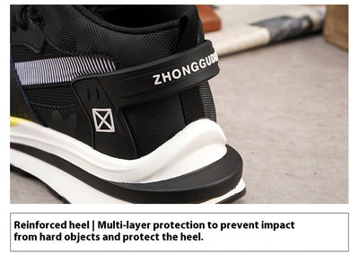 Zapatos de Protección Laboral Antiaplastamiento y Antipenetración para Sitios de Construcción - Image 17