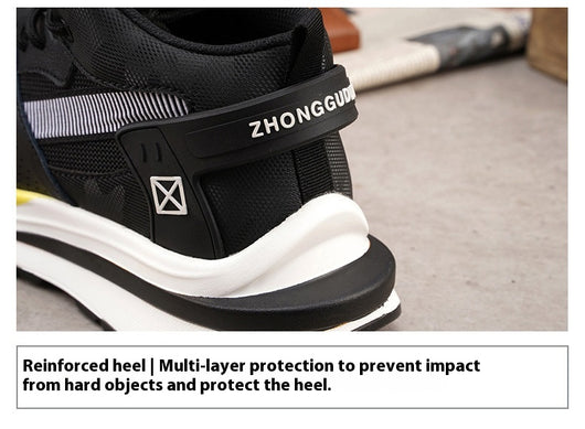 Zapatos de Protección Laboral Antiaplastamiento y Antipenetración para Sitios de Construcción - Image 17