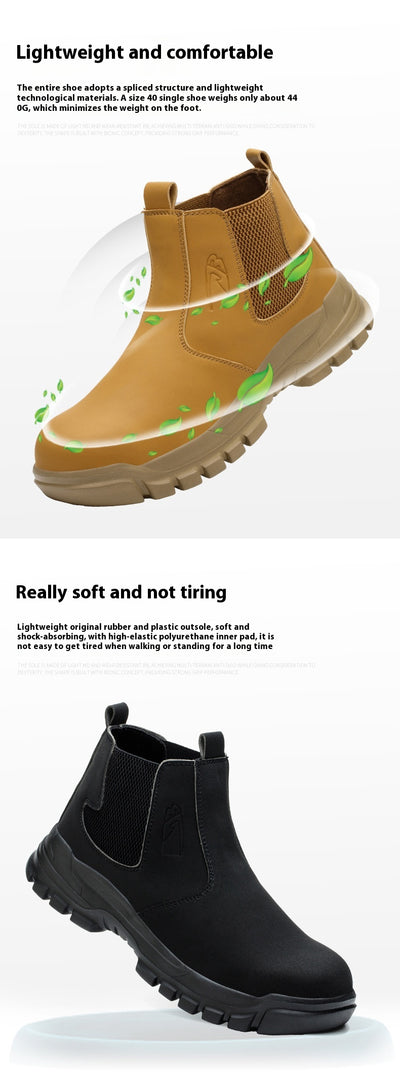 Botas de Trabajo con Punta de Acero Impermeables de Protección Integral - Image 9