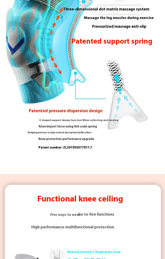 Mallas de Entrenamiento con Rodillera Protectora para Correr - Image 36
