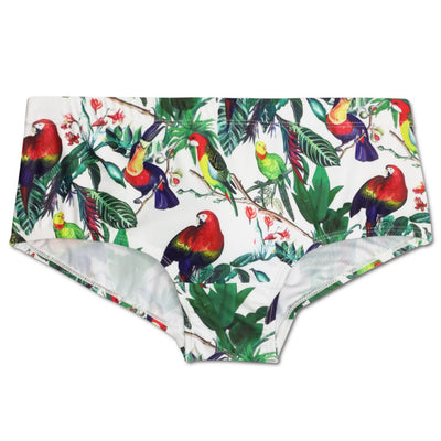 Bóxer de Baño Hombre con Estampado Floral y Aves - Image 21