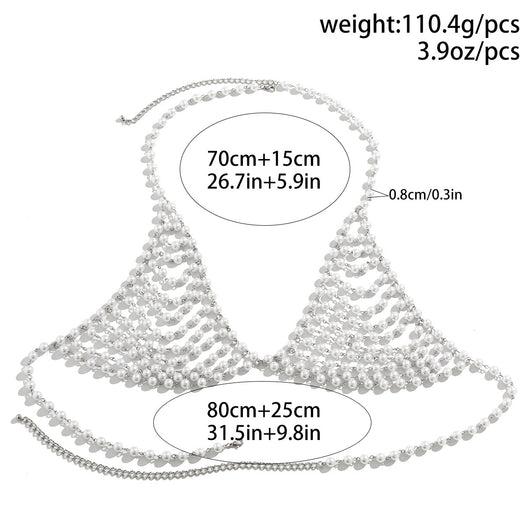 Cadena de Perlas para Sostén Festivo - Image 9