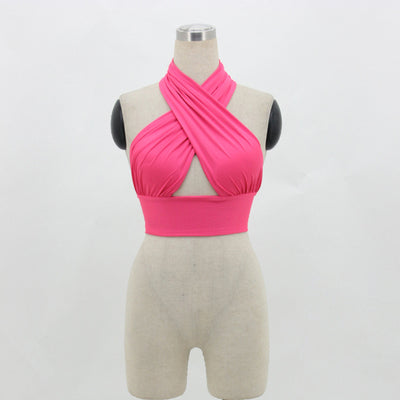 Blusa Escotada sin Espalda para Mujer - Top Versátil Ajustable - Image 11