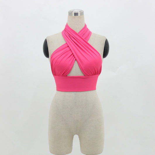 Blusa Escotada sin Espalda para Mujer - Top Versátil Ajustable - Image 11
