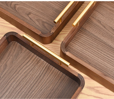 Bandeja Rectangular de Nogal para Café y Comedor - Image 33