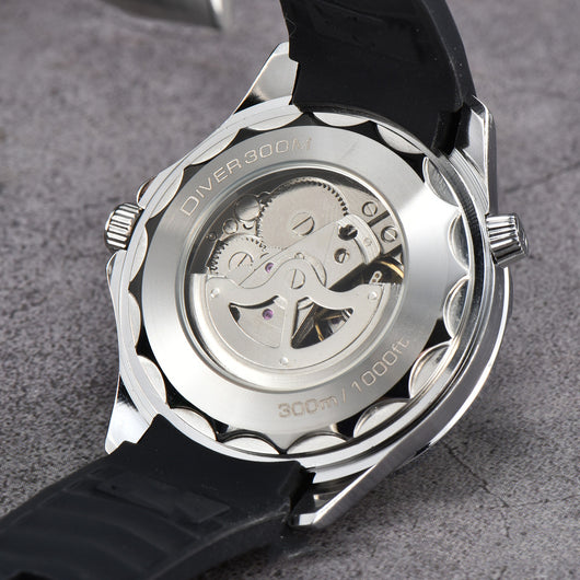 Reloj Mecánico Transparente de 3 Agujas para Hombre - Image 20