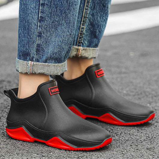 Botas Cortas Impermeables para Hombre - Calzado Outdoor Resistente al Agua - Image 14