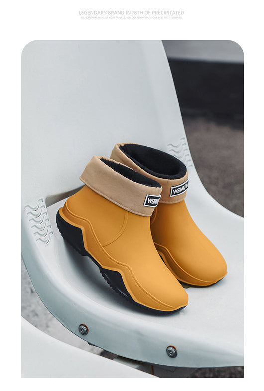 Botas Cortas Impermeables para Hombre - Calzado Outdoor Resistente al Agua - Image 15