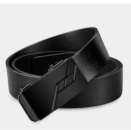 Cinturón de Cuero Automático para Hombre - Hebilla Inteligente Casual y Ejecutivo - Image 23