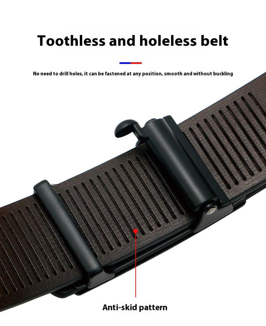 Cinturón de Cuero Automático para Hombre - Hebilla Inteligente Casual y Ejecutivo - Image 33