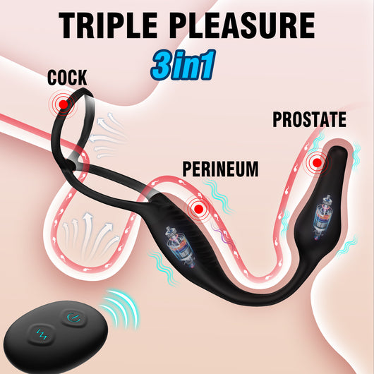 Masajeador de Próstata con Control Remoto y Doble Estimulación - Image 22