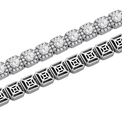 Cadena Hip Hop Plata Caramelo para Hombre - Image 7
