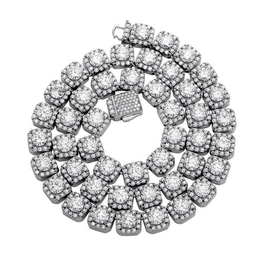 Cadena Hip Hop Plata Caramelo para Hombre - Image 8