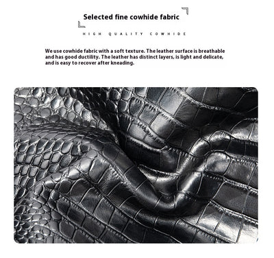 Bolsa Tote Estampado Cocodrilo Gran Capacidad Cilíndrica Diseño Premium - Image 9
